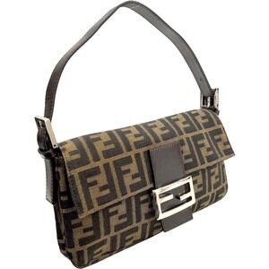 Fendi Mamma Bucket Handbag Brown